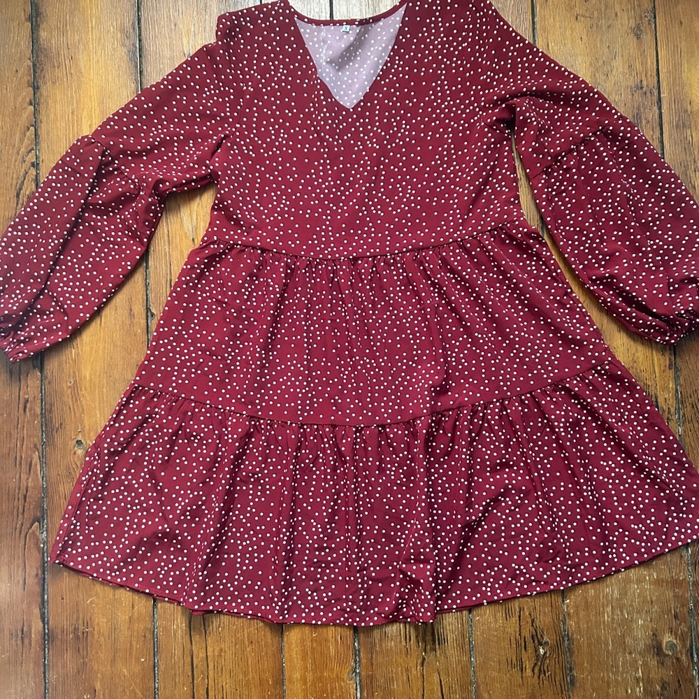 Polka Dot Casual Women’s Dress